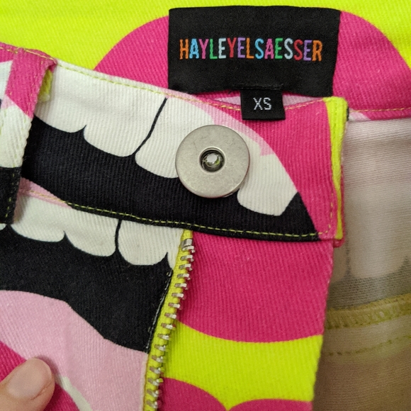 ❌SOLD❌RARE! Hayley Elsaesser Mouthy Wide Leg Pants - Picture 2 of 2